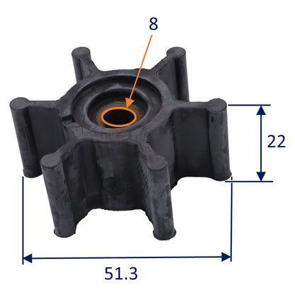 Osculati 16.194.38 Replacement Impeller (CEF 138)
