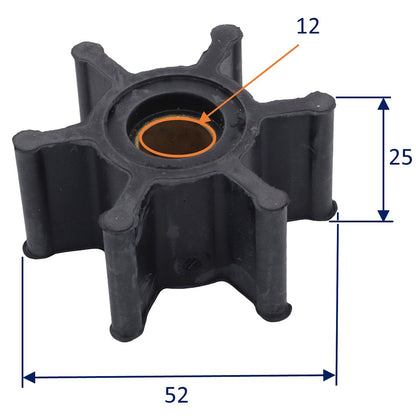 Osculati 16.194.20 Replacement Impeller (CEF 123)