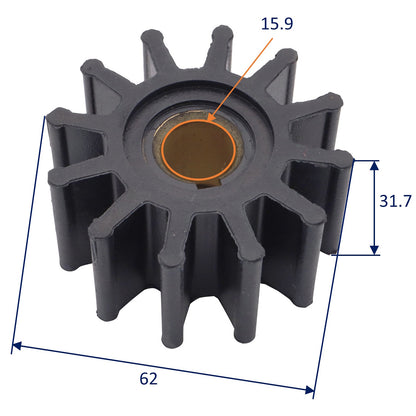 Osculati 16.194.17 Replacement Impeller Kit (CEF 103)