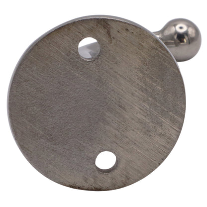 Coat Hook With 28mm Round Base – Elegant Design – A2 Grade Stainless – Polished Finish