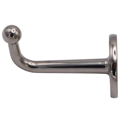 Coat Hook With 28mm Round Base – Elegant Design – A2 Grade Stainless – Polished Finish
