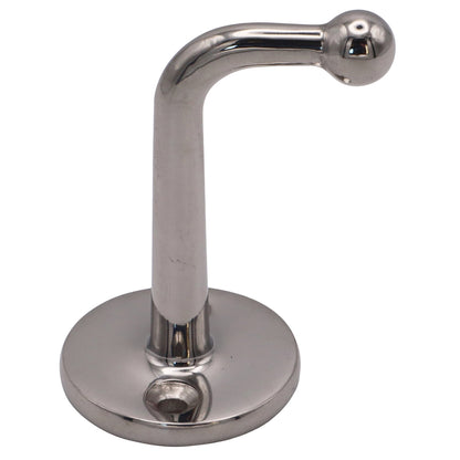 Coat Hook With 28mm Round Base – Elegant Design – A2 Grade Stainless – Polished Finish