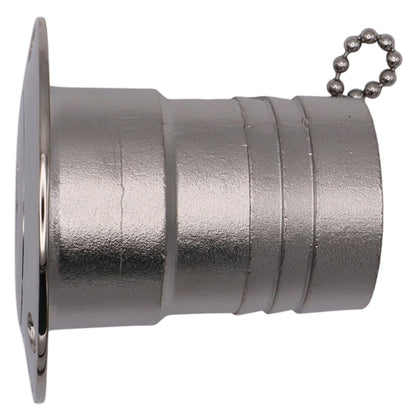 Diesel Deck Filler - 50mm – AISI 316 Stainless Steel