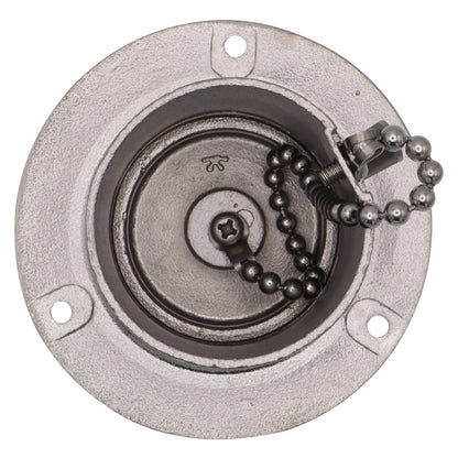 Diesel Deck Filler - 50mm – AISI 316 Stainless Steel