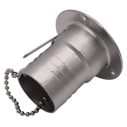 Diesel Deck Filler - 50mm – AISI 316 Stainless Steel
