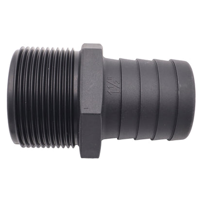 TruDesign – Hose Tails With BSP Male Thread – Straight - Black