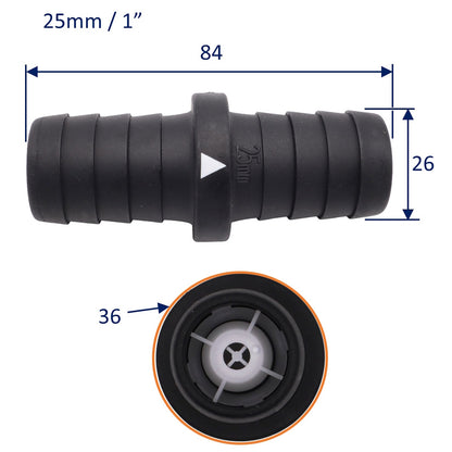 TruDesign Non-Return Valve (Check Valve) – Low Resistance Pressure