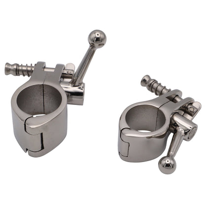 Bimini Attachment Slide Bracket With Easy-Use Handle & Drop Nose Pin – 316-Grade Stainless