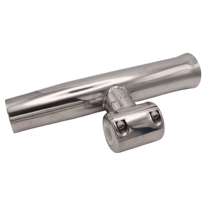 ULTRA Rod Holder – Rail Mount for 22mm, 25mm or 25.4mm (1 inch) Tube - Stainless Steel (316-Grade)