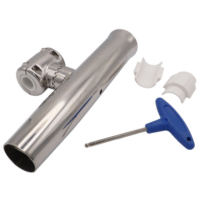 ULTRA Rod Holder – Rail Mount for 22mm, 25mm or 25.4mm (1 inch) Tube - Stainless Steel (316-Grade)