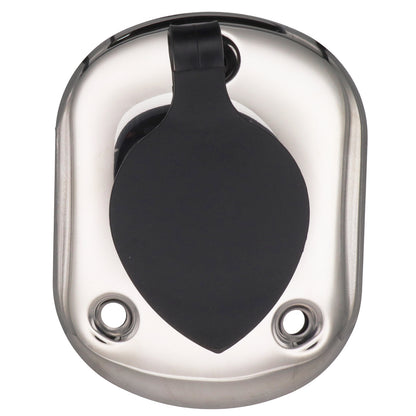 Flush-Mount Stainless Steel Fishing Rod Holder – 42mm Internal Diameter - 90°
