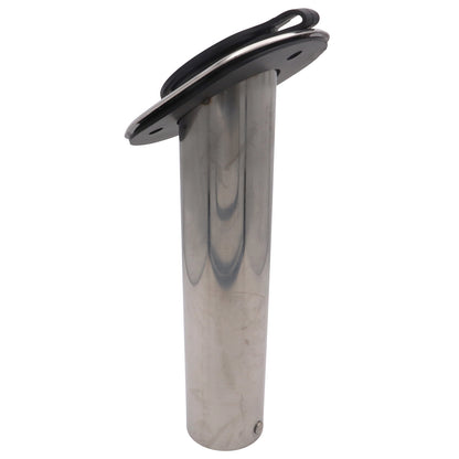 Flush-Mount Stainless Steel Fishing Rod Holder – 42mm Internal Diameter - 60°