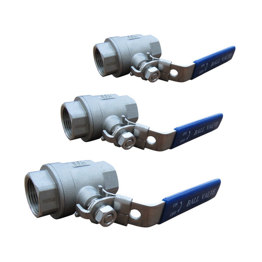 Seacock Ball-Valve Type Seacock In 316 Stainless Steel