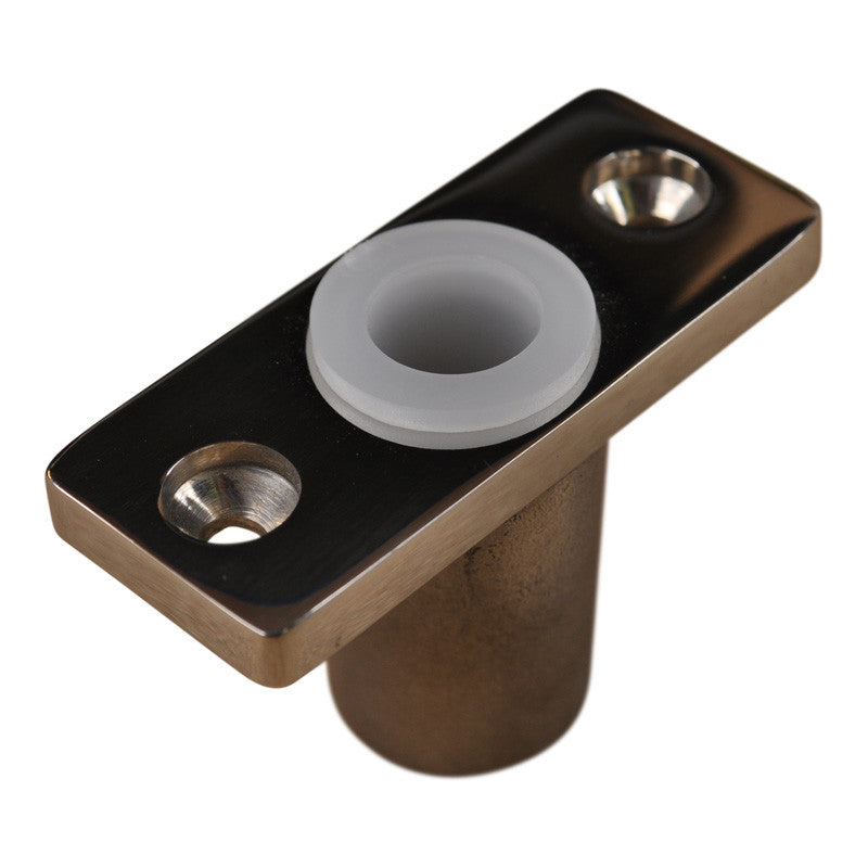 aqxreight - Marine 316 Roestvrij Staal TOP-mount Roeispaanvergrendelingshouder Oarlock-doppen voor 1/2 schacht