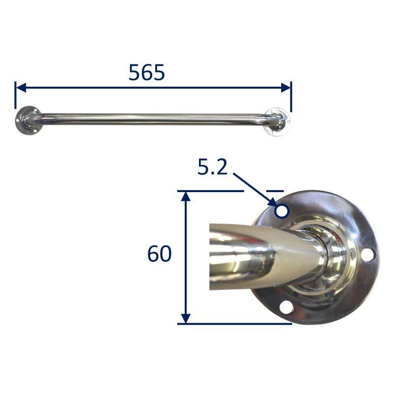 MARINE CITY Stainless Steel 45-Degree Boat Hand Railing Fitting - 1 Inch Round Base, 316 SS, For Marine Railings - View #7