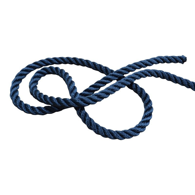 Navy Rope Navy Blue Polyester Thread Rope, 1200m At ₹ 375/kg In New
