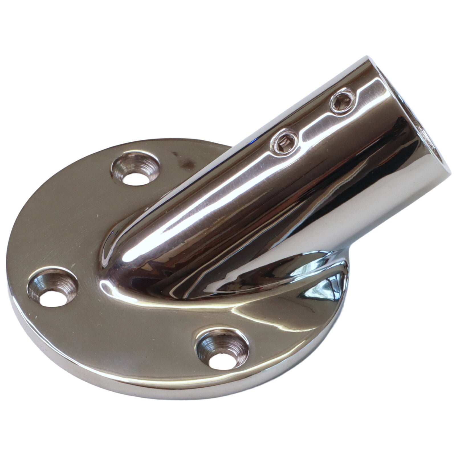 Tube Mounting Support - Flanged - 30-Degree Tube Socket For 22mm Tube ...