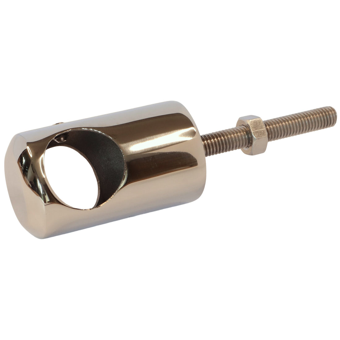Handrail Tube Centre Fitting With External Thread - In Sizes To Fit 22 ...