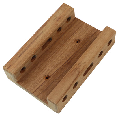 Teak Mini Navigator – Pencil / Compass Holder – 120mm x 82mm