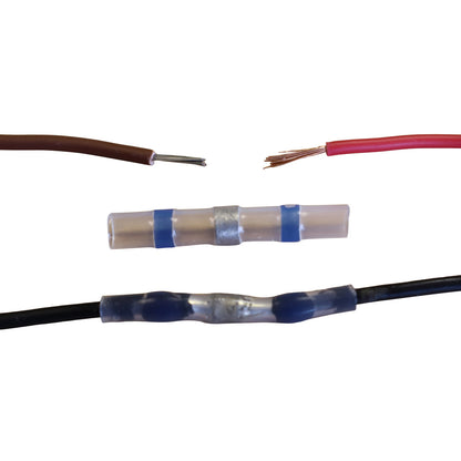 50 STKS Soldeer Afdichting Draadconnectoren Waterdicht Geïsoleerde Elektrische Draadklemmen Krimpkous Stootlas voor Draad Krimpverbinding (Wit 50 STKS Soldeer Afdichting Draadconnectoren Waterdicht Geïsoleerde Elektrische Draadklemmen Krimpkous Stootlas voor Draad Krimpverbinding (Wit