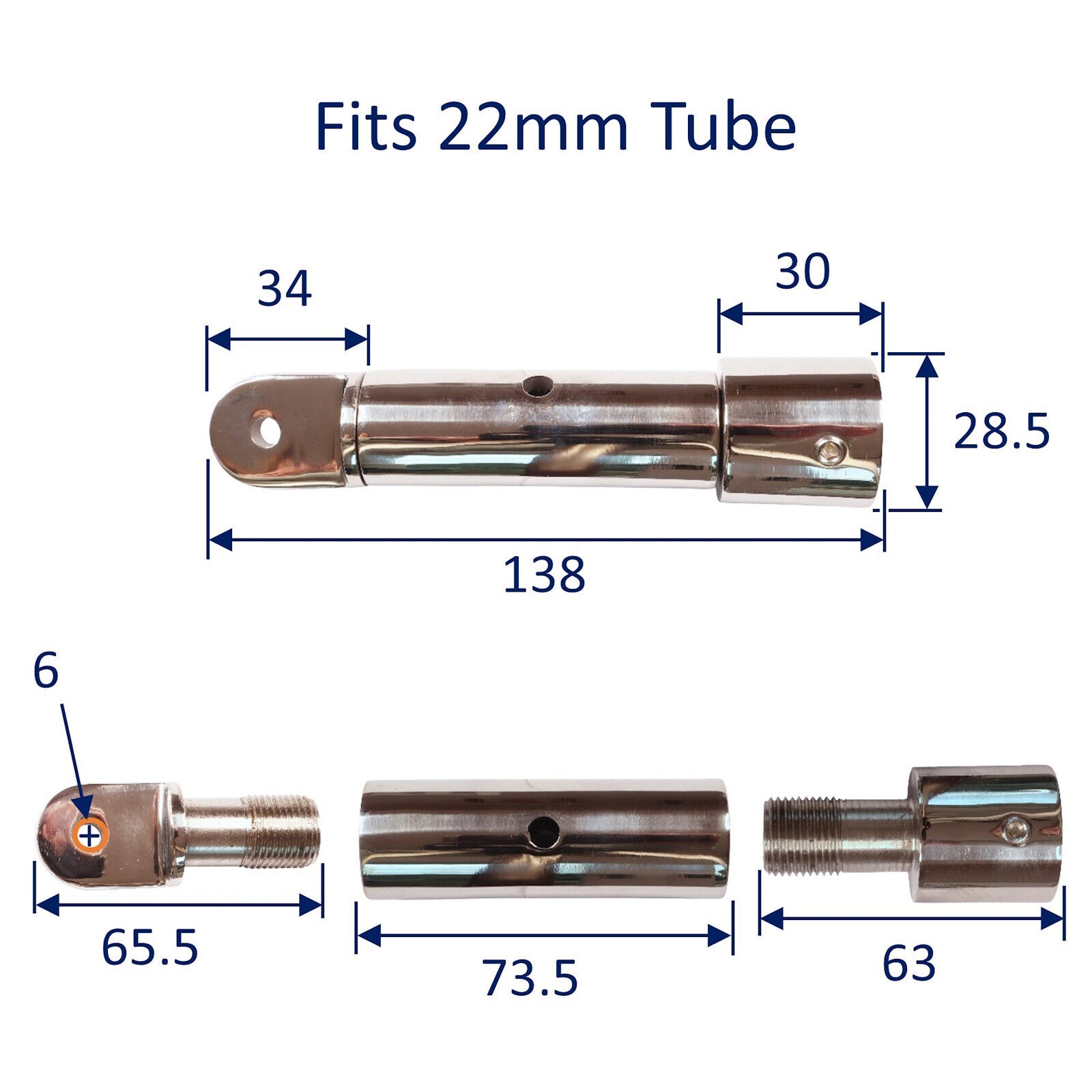 Bimini Tensioner For Tensioning Hoods - Canopies & Biminis - 316 Stain ...