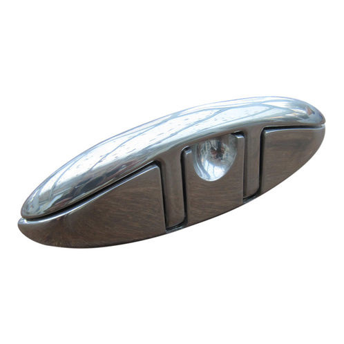 Folding Boat Deck Cleat, Stainless Steel image #