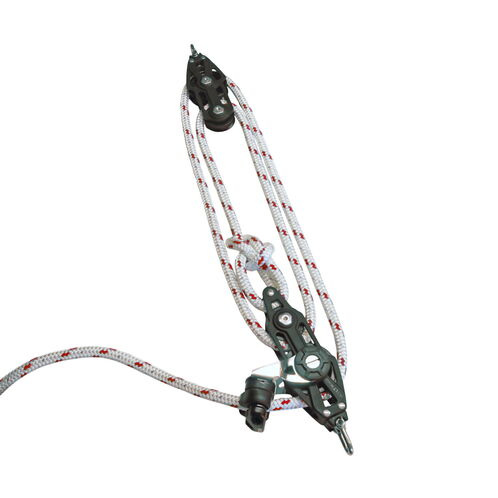 rope pulley system 4 to 1 ratio