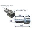 Stainless Steel Pipe Fitting With External Thread (BSP) image #4