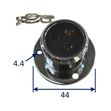 Boat Waterproof Electrical Connector, 5A 2-Pole & 3-Pole image #2