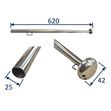 Stainless Steel Flag Pole, Boat Flag-Pole, 316 Stainless image #2