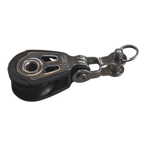 Dynamic 20mm Pulley Block, multi-function with fork mounting.  Line size 2.5 to 6mm image #