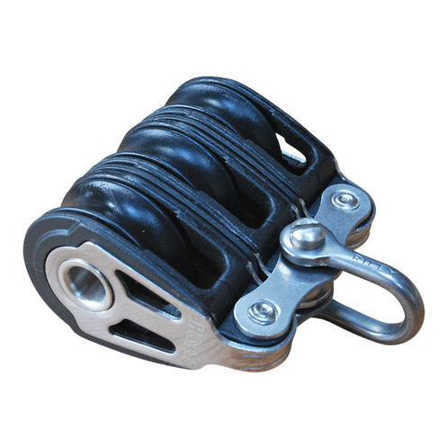Holt Triple Pulley Block, Sailing / Marine Use, With Ball Bearings image #