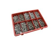 Kit Box Of 316 Stainless Slot-Drive Self Tapping Screws: Larger Sizes 