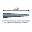 pipe size adaptor