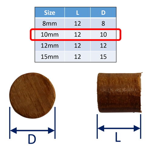Teak Dowel Plugs For Covering and Making-Good Screwed Joints image #2
