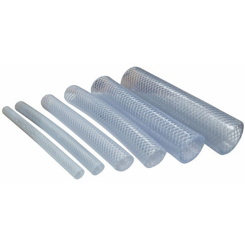 Clear Braid-Reinforced PVC Hose / Tube For Water and Air Delivery image #