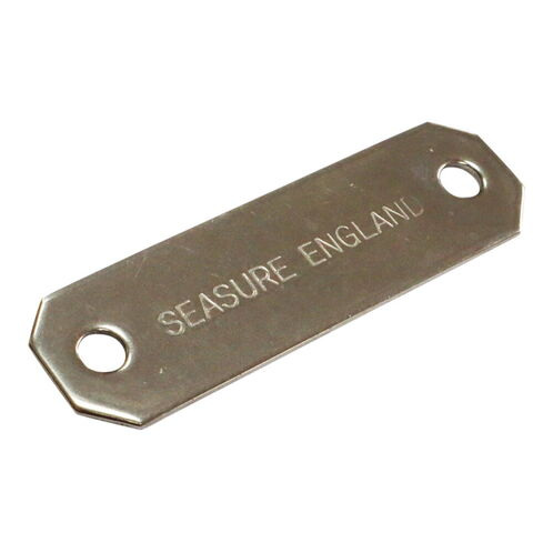 Backing Plate For For 1.25 Inch Tube Clip.  316 Stainless Construction image #