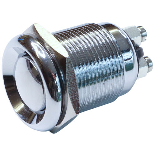Stainless Steel Momentary Push Switch 20Amp Current Capacity With Screw Terminals image #1