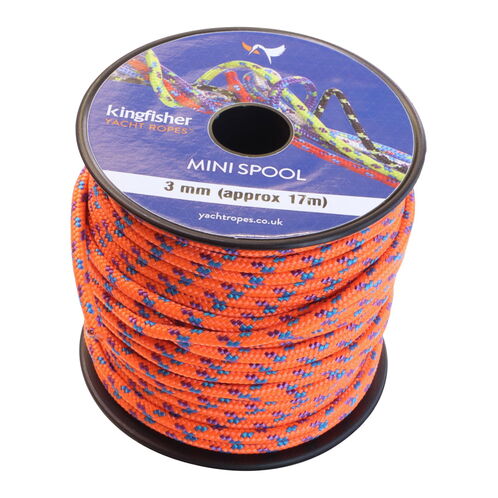 Polyester Braided 17-Metre Mini Spools, 3mm Diameter, In a Range Of Colour Combinations image #4