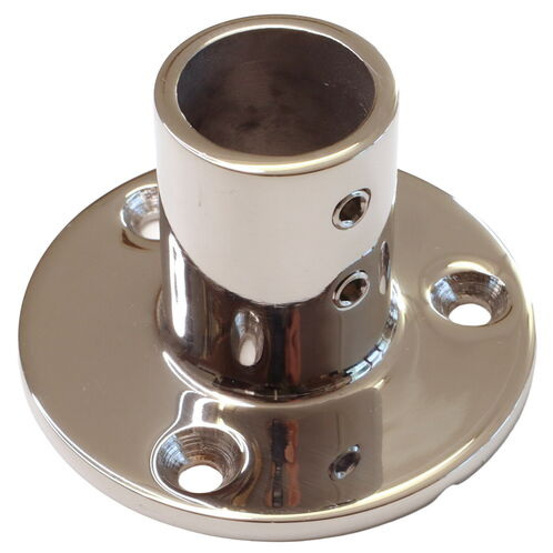 Tube Mounting Support, Flanged 316 Stainless Steel 90-Degree Tube Mounting Socket image #