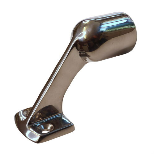 Stainless Steel Handrail End Support Fitting, In Polished 316 Stainless ...