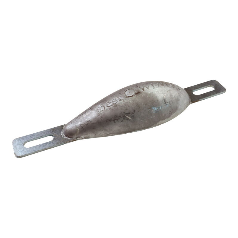 Aluminium Sacrificial Anode, Water-Drop Shape, Smooth Moulded Shape For ...