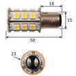 Small cylindrical led bulb