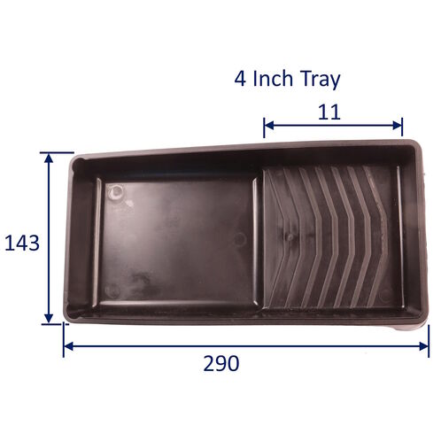 Paint Roller Trays available in two sizes, To Fit Rollers Of 4 Inch (101mm) and 7 Inch (177mm) image #1