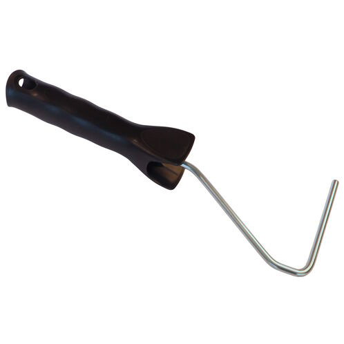 moulded plastic handle with mini roller frame