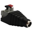DC Jack Socket To Cable Adaptor, 12V Rating, 2.5mm Inner Diameter, For Connecting Loose Wires image #1