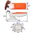 SEAFLO Heavy Duty Bilge Pump Float Switch, (Mercury Free) Suitable in Fresh and Sea Water image #1
