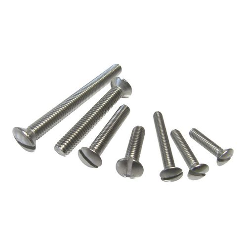 product image for Raised Slot Countersunk Set Screws, Stainless Steel (316) A4-Marine Grade