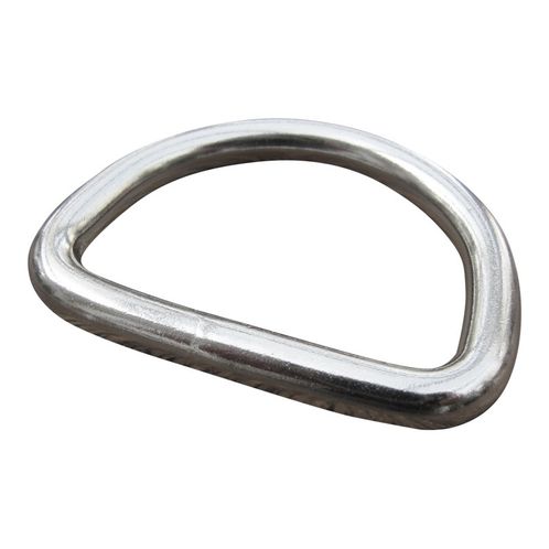 product image for Stainless Steel D-Rings, Welded And Polished in 316 Marine Grade Stainless
