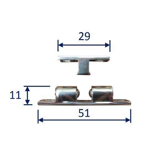 product image for Stainless Steel Ball Catch, Locker Door, Cabin Door Latching in 316 (A4) Marine Grade